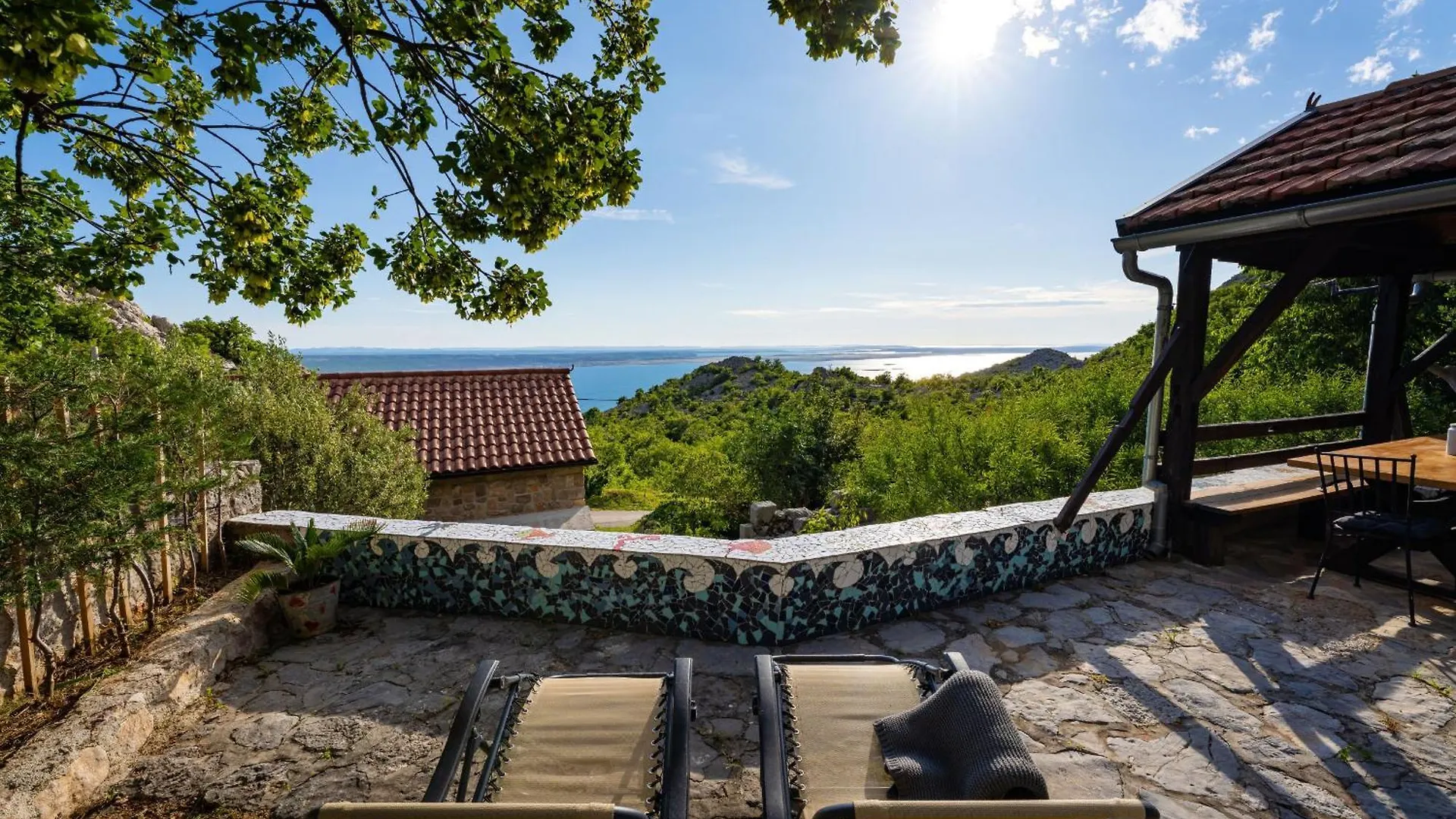 Milovci My Dalmatia - Sea View Stone House Dobroseloヴィラ 別荘