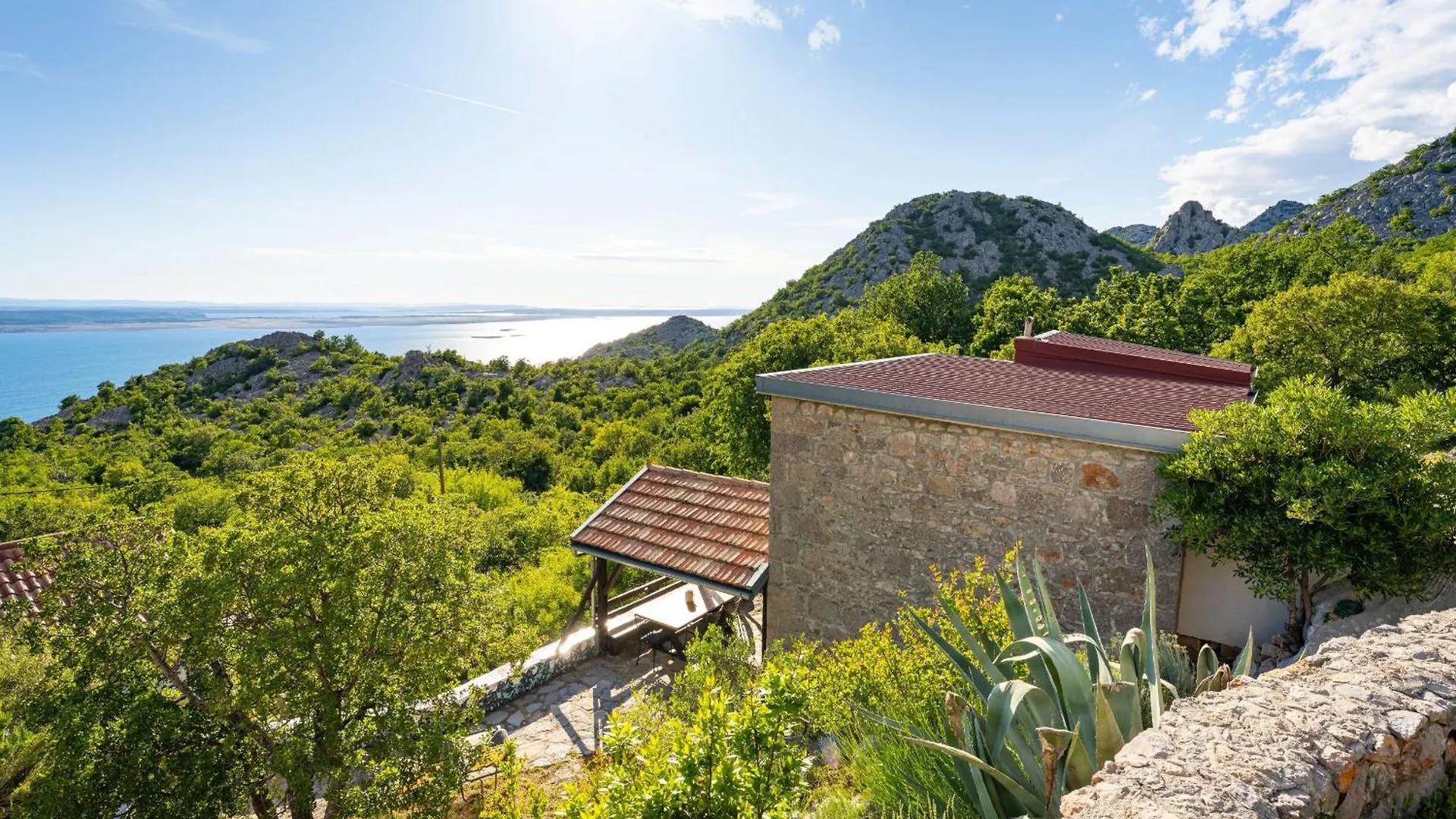 Milovci My Dalmatia - Sea View Stone House Dobroseloヴィラ 0*,