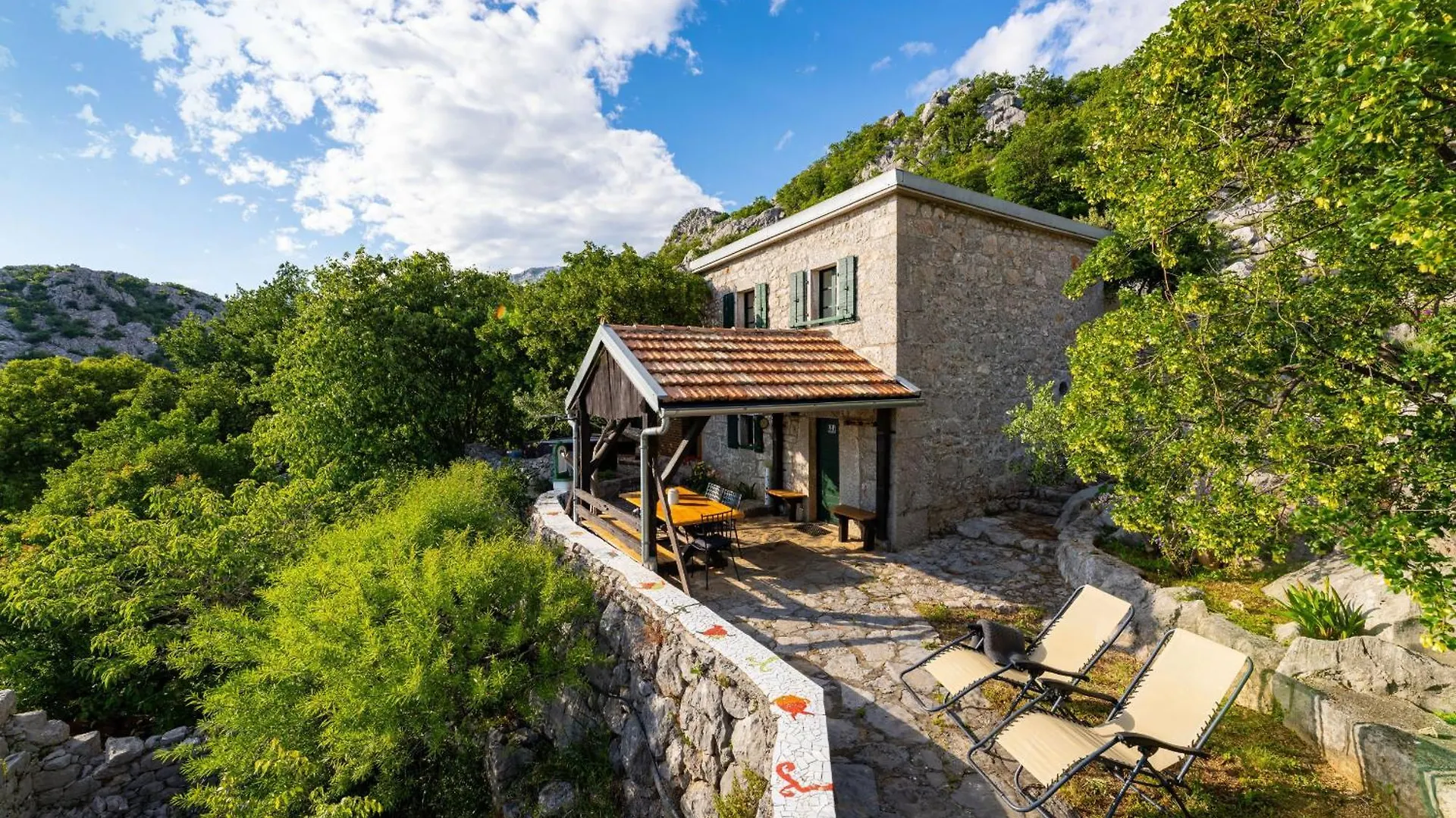 Milovci My Dalmatia - Sea View Stone House Dobroseloヴィラ